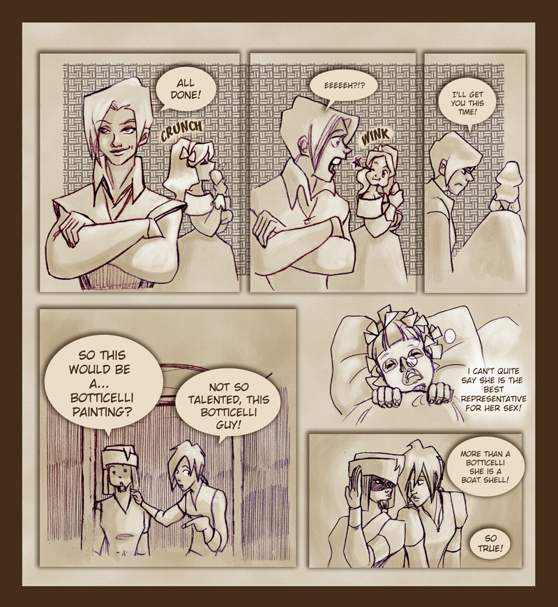 The Pirate Balthasar - cartoon comics, funny comics